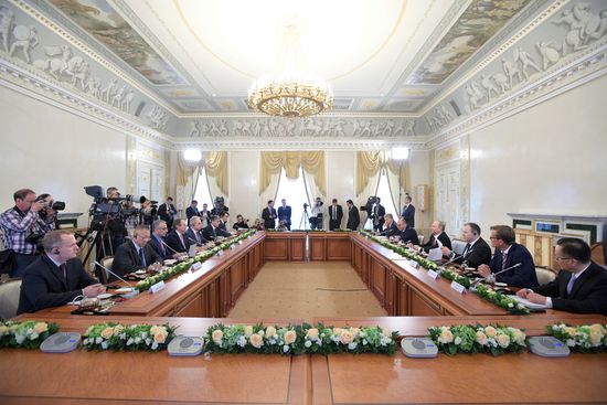 Russian President Vladimir Putin attends 2017 St. Petersburg International Economic Forum