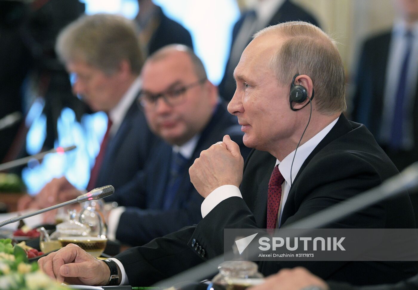 Russian President Vladimir Putin attends 2017 St. Petersburg International Economic Forum