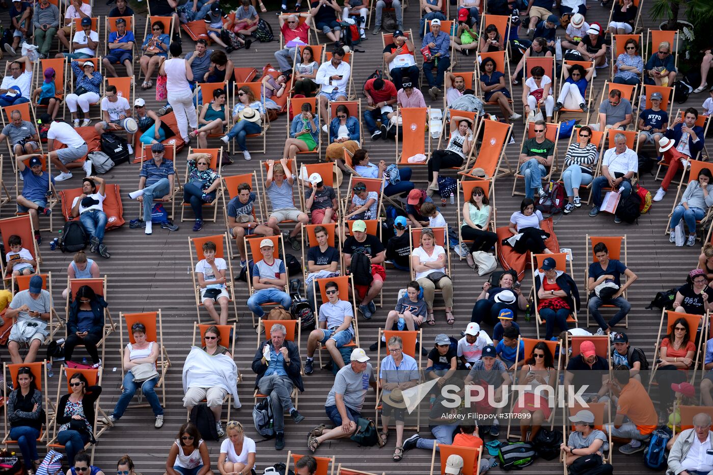 Tennis. French Open. Day four