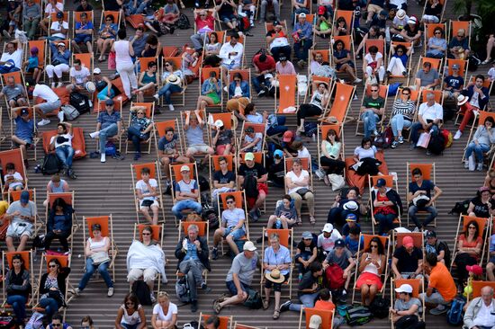 Tennis. French Open. Day four