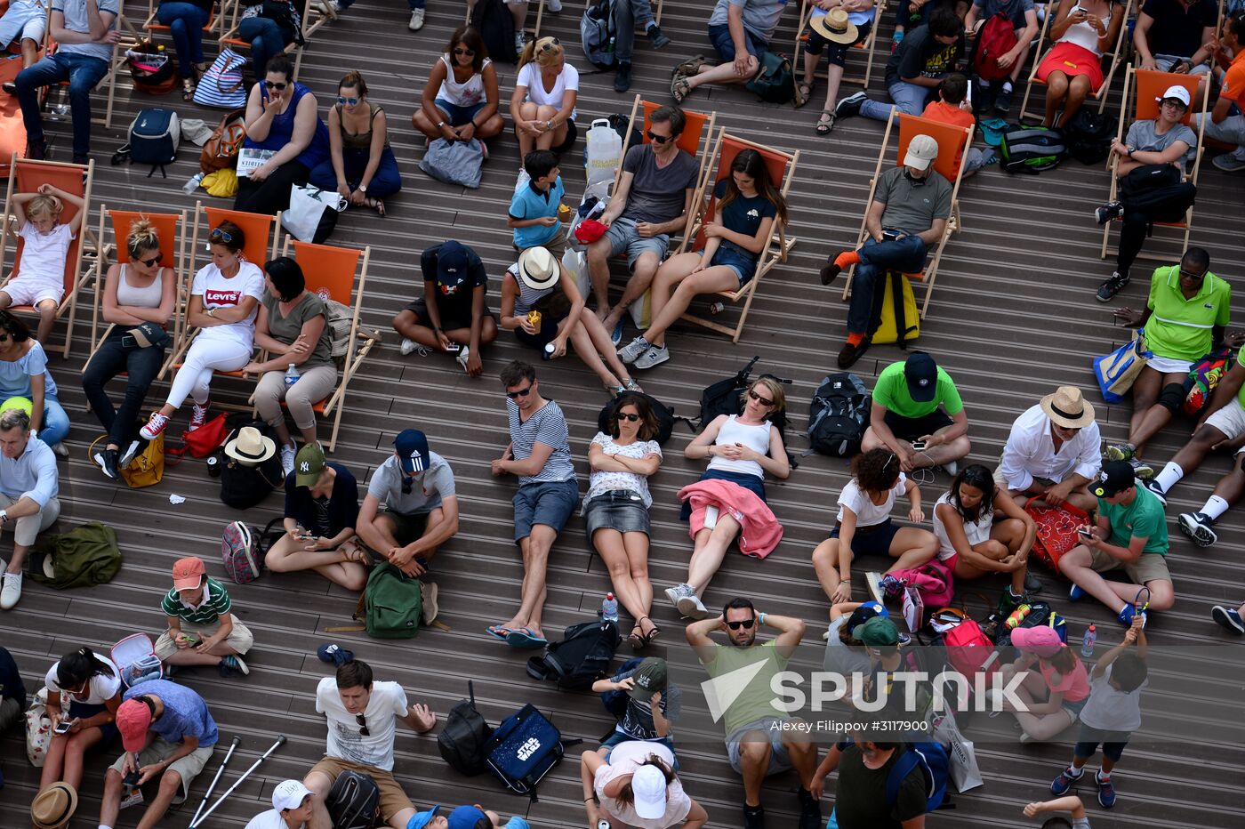 Tennis. French Open. Day four