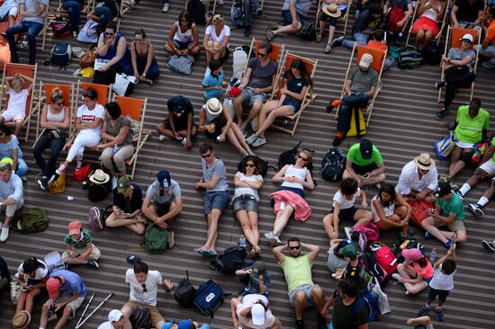 Tennis. French Open. Day four