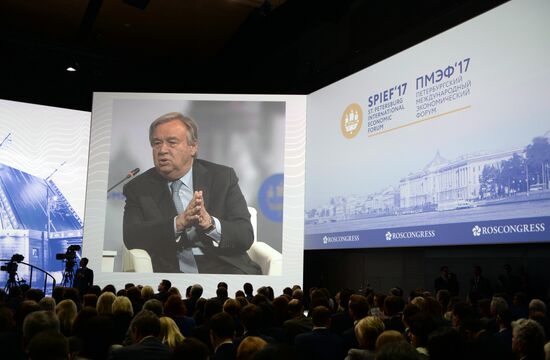 St. Petersburg International Economic Forum. Day one
