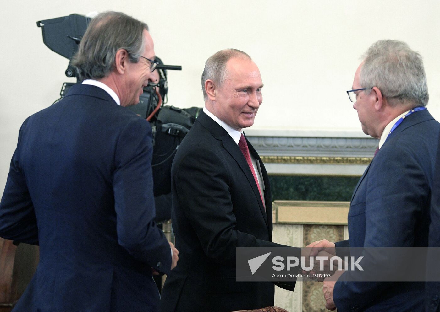 President Vladimir Putin takes part in St. Petersburg International Economic Forum 2017