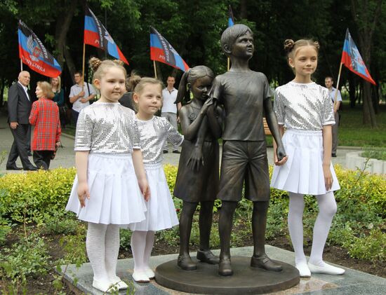 International Children's Day celebration in Donetsk