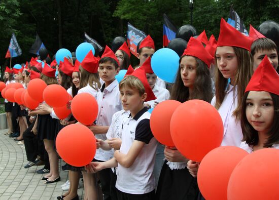 International Children's Day celebration in Donetsk