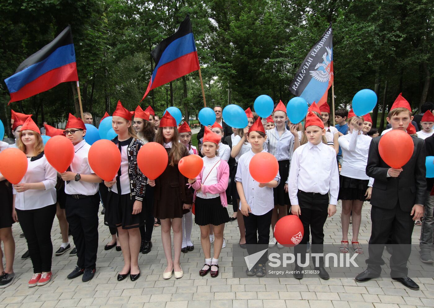 International Children's Day celebration in Donetsk