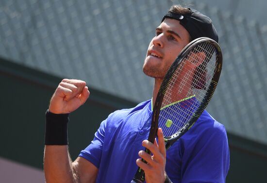 Tennis. Rolland Garros. Day Five