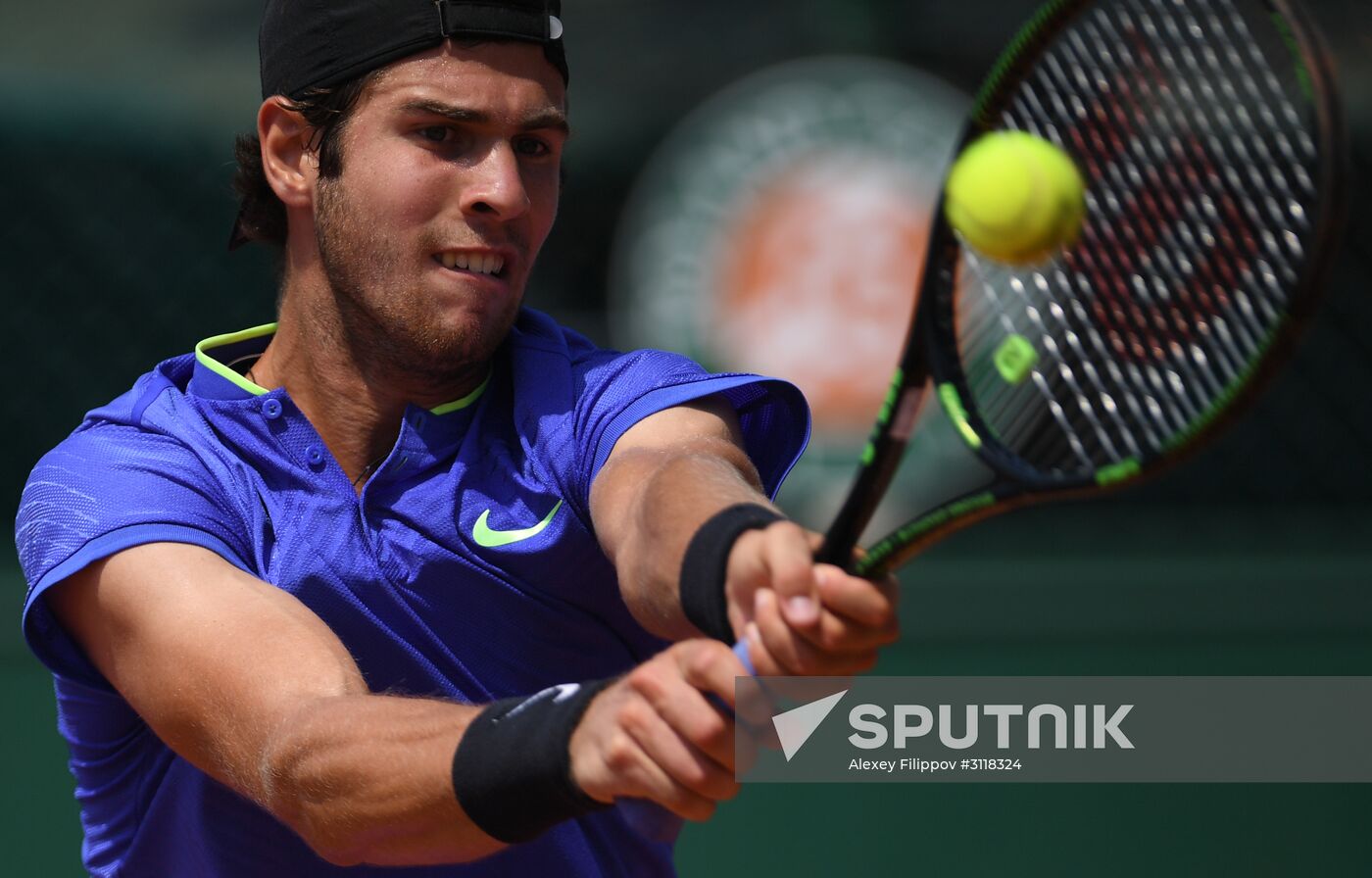 Tennis. Rolland Garros. Day Five