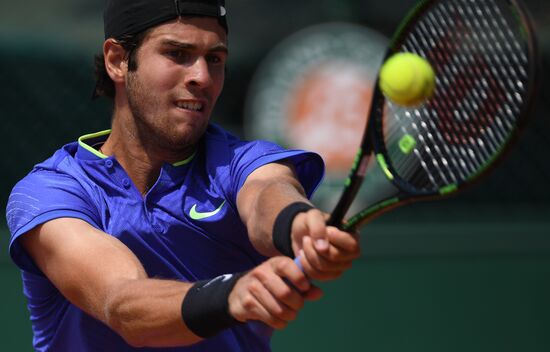 Tennis. Rolland Garros. Day Five