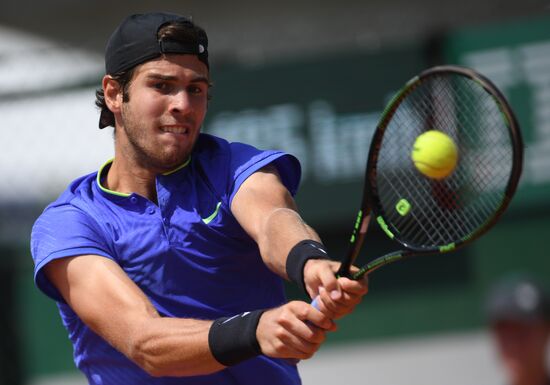 Tennis. Rolland Garros. Day Five