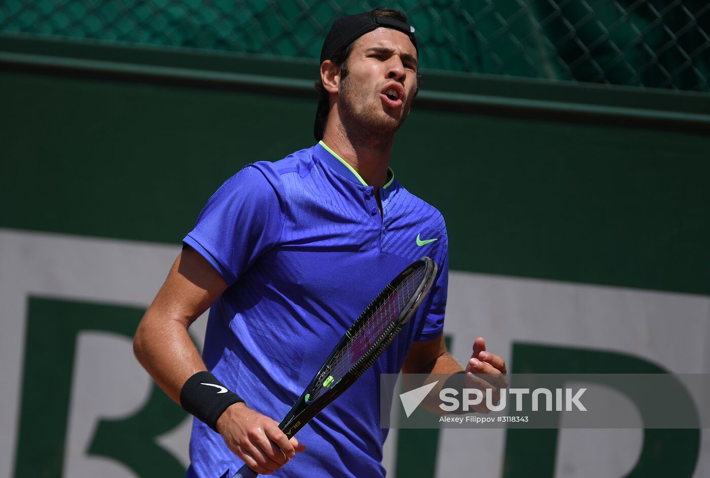 Tennis. Rolland Garros. Day Five