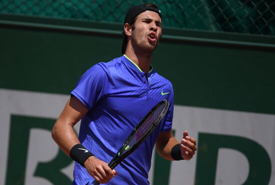 Tennis. Rolland Garros. Day Five