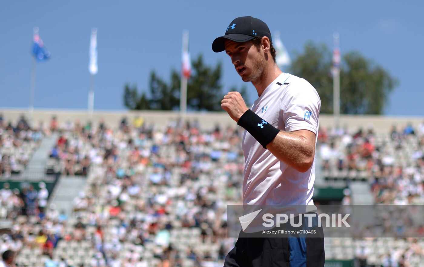 Tennis. Rolland Garros. Day Five