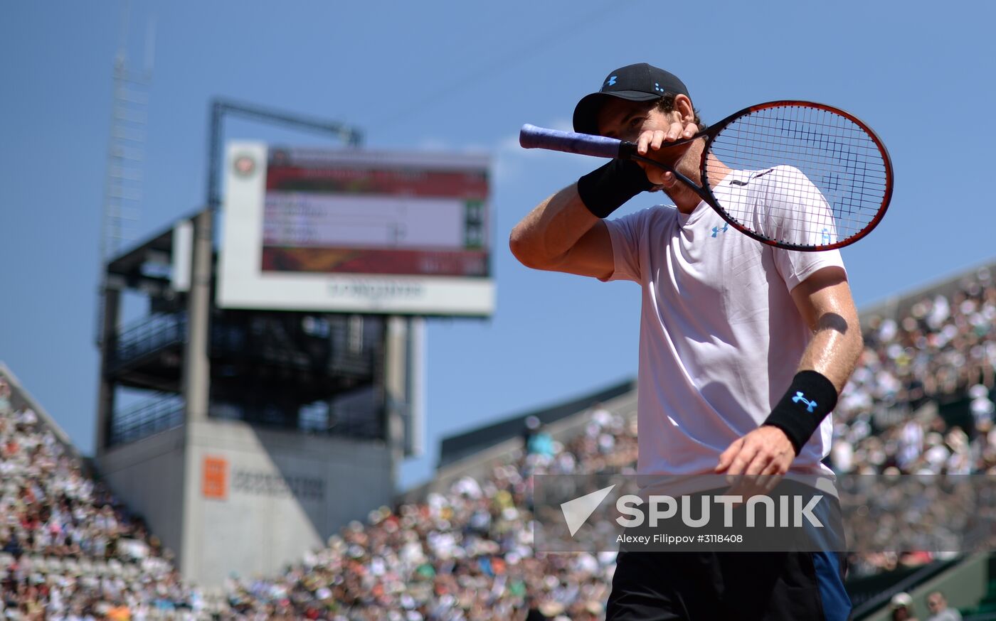 Tennis. Rolland Garros. Day Five