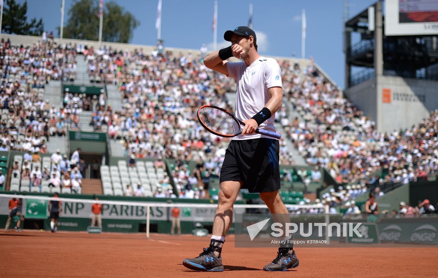 Tennis. Rolland Garros. Day Five