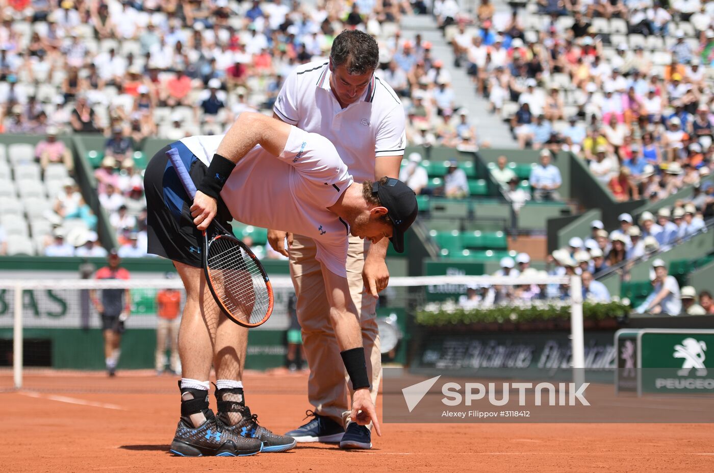 Tennis. Rolland Garros. Day Five