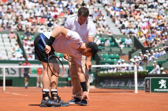 Tennis. Rolland Garros. Day Five