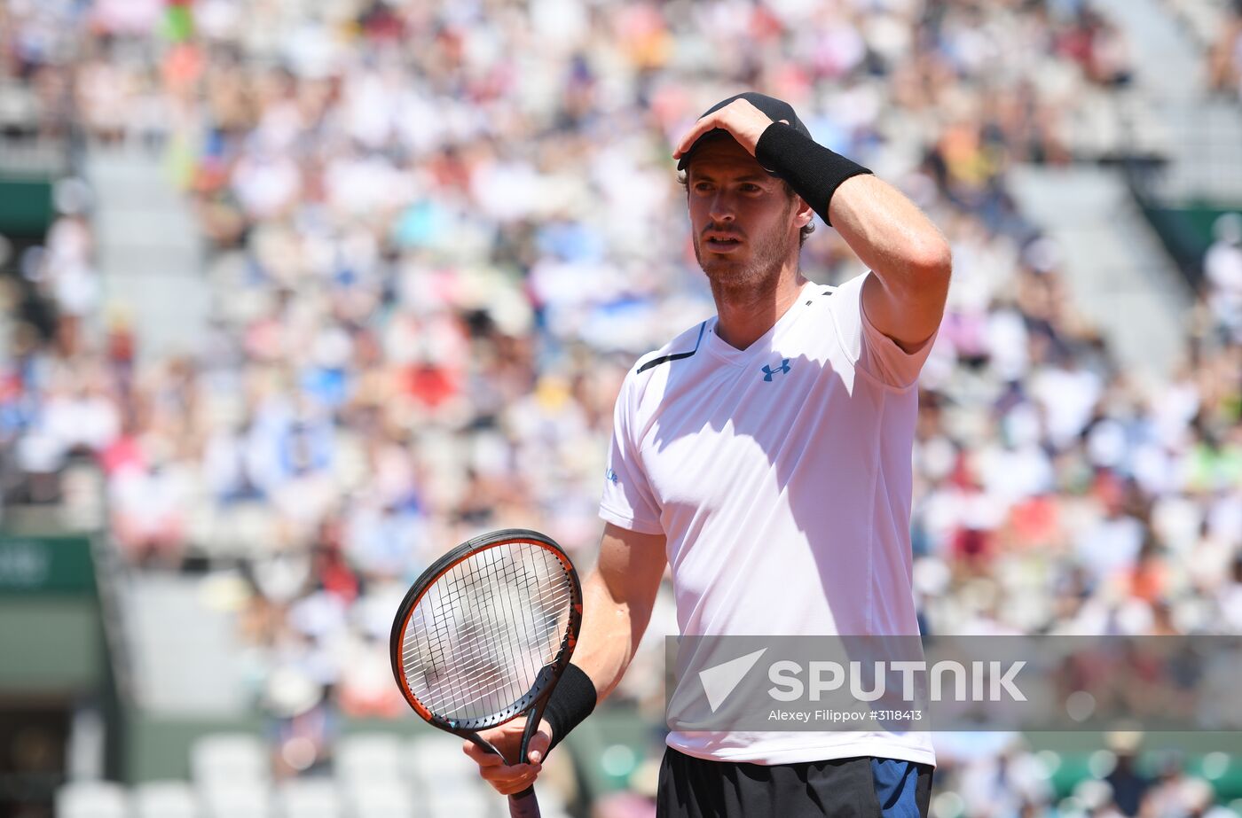 Tennis. Rolland Garros. Day Five