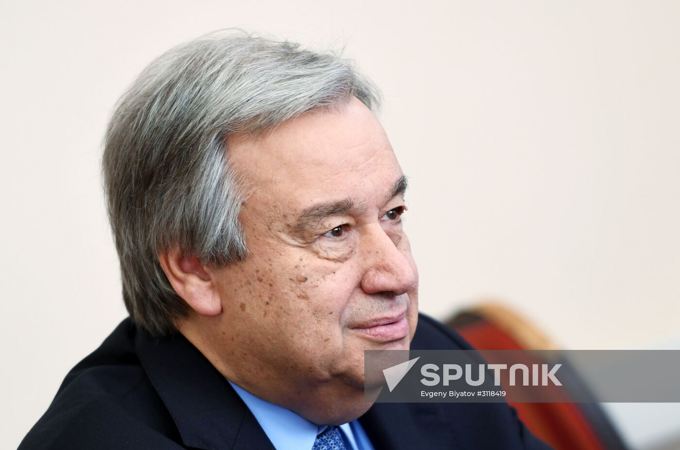 Russian Foreign Minsiter Lavrov meets with UN Secretary-General Gutteres