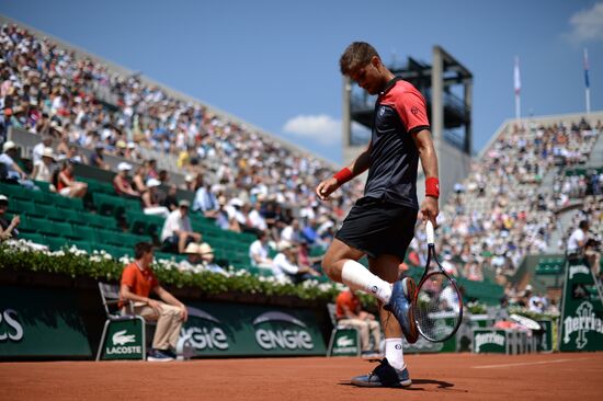 Tennis. Rolland Garros. Day Five