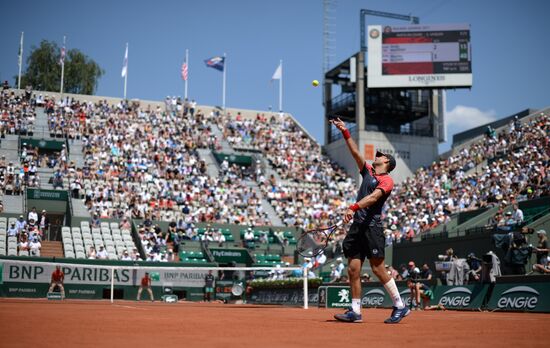 Tennis. Rolland Garros. Day Five