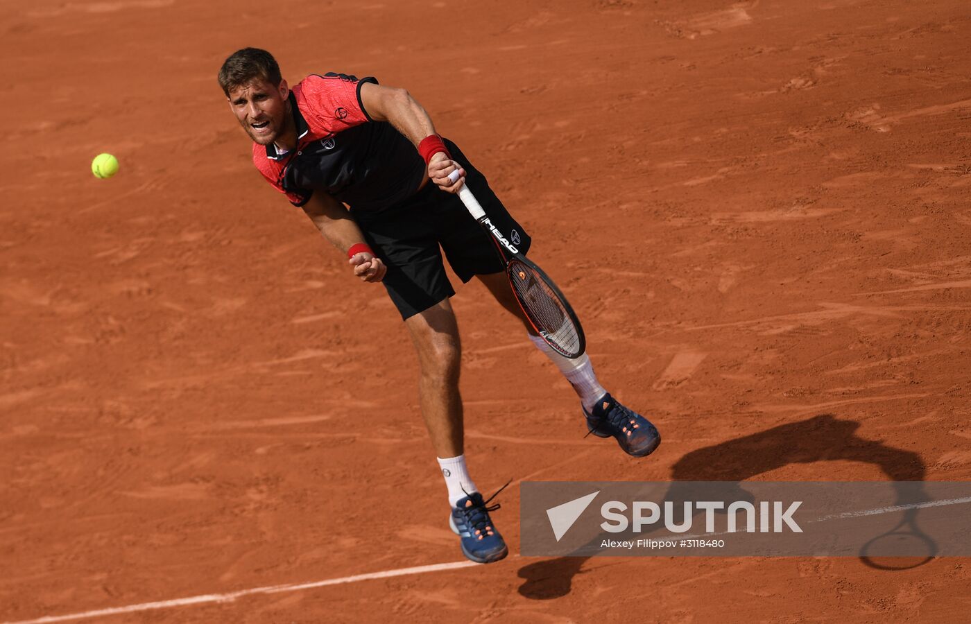 Tennis. Rolland Garros. Day Five