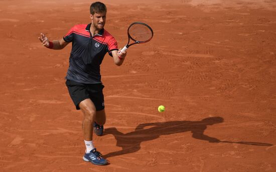 Tennis. Rolland Garros. Day Five