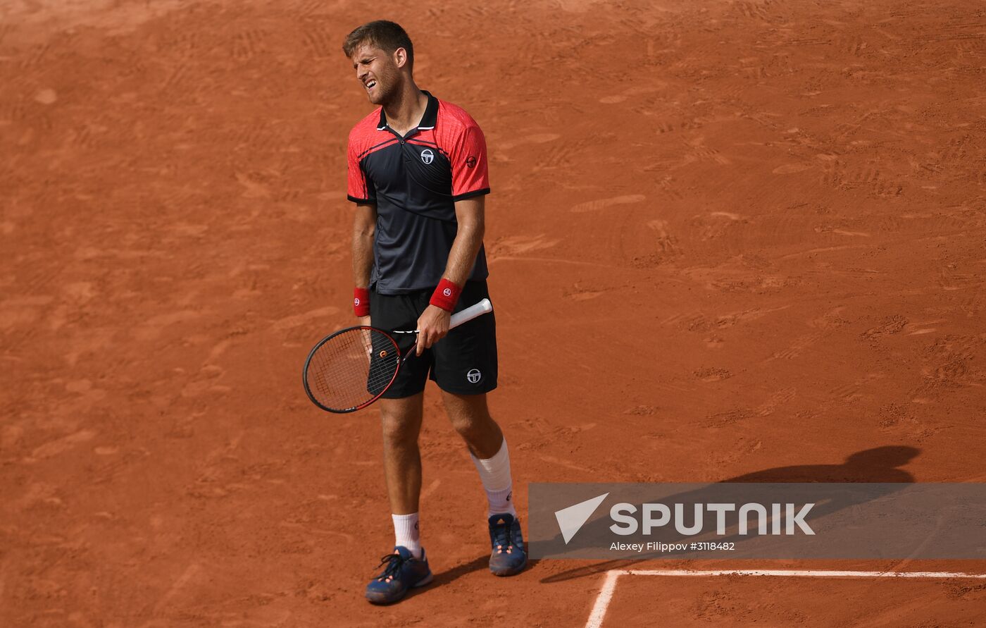 Tennis. Rolland Garros. Day Five