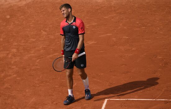 Tennis. Rolland Garros. Day Five