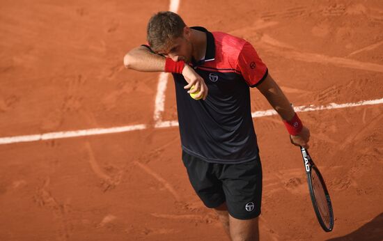Tennis. Rolland Garros. Day Five