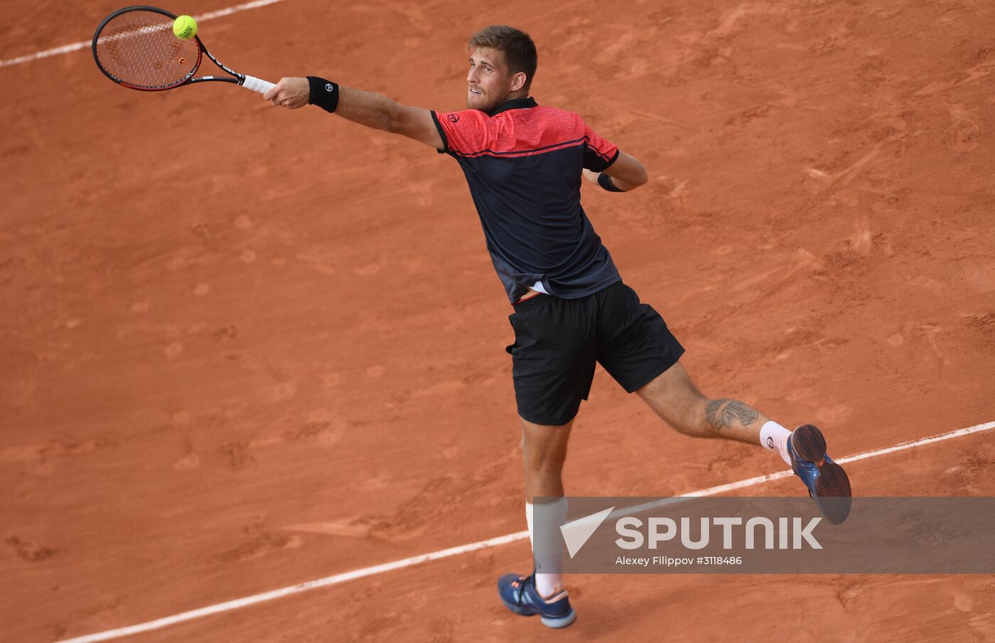 Tennis. Rolland Garros. Day Five