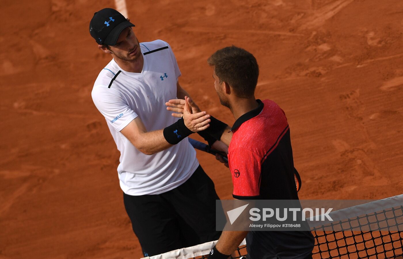 Tennis. Rolland Garros. Day Five