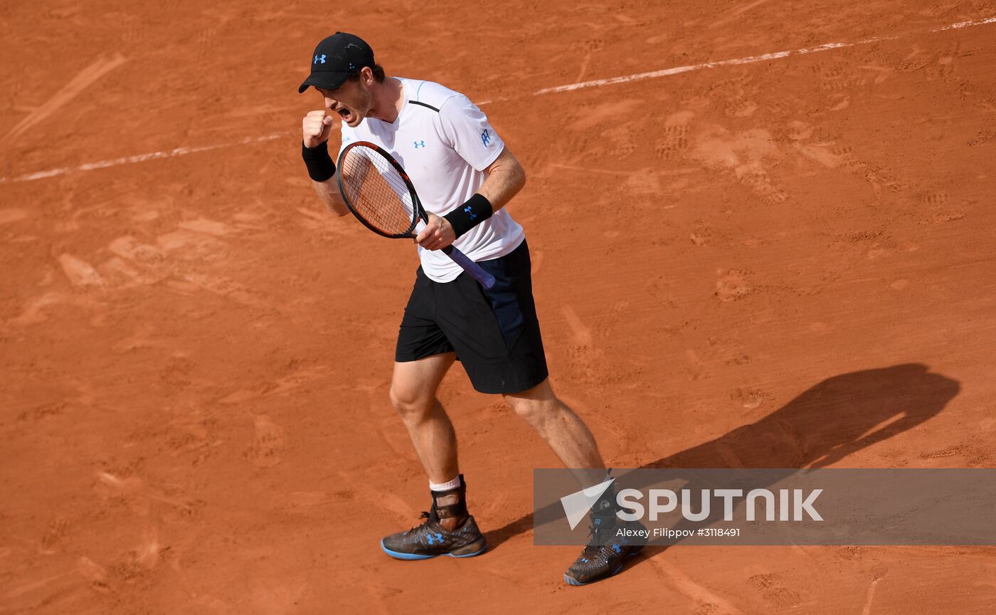 Tennis. Rolland Garros. Day Five