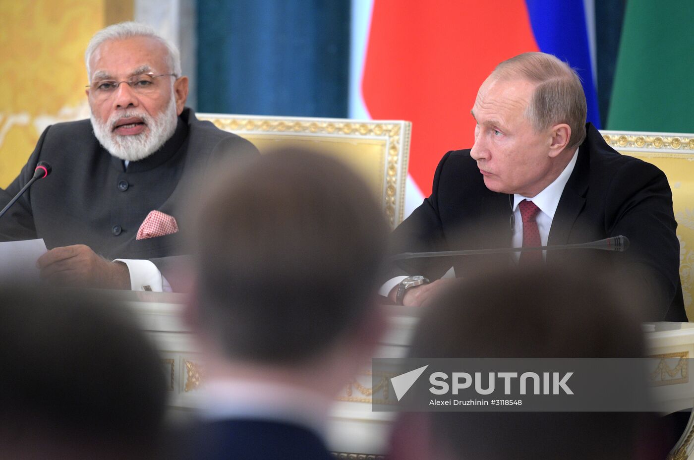 Russian President Vladimir Putin attends 2017 St. Petersburg International Economic Forum