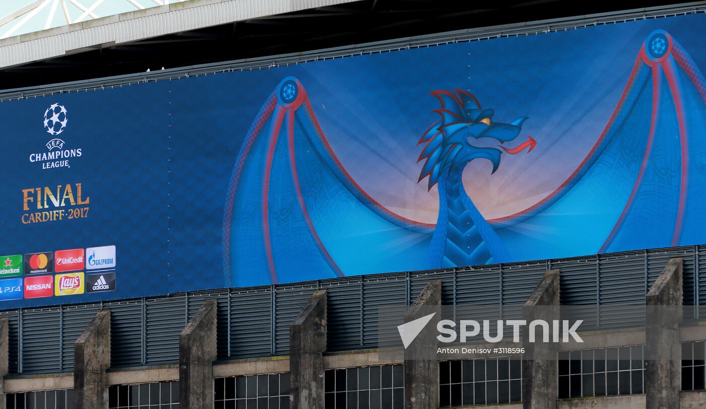 Cardiff ahead of Champions League final