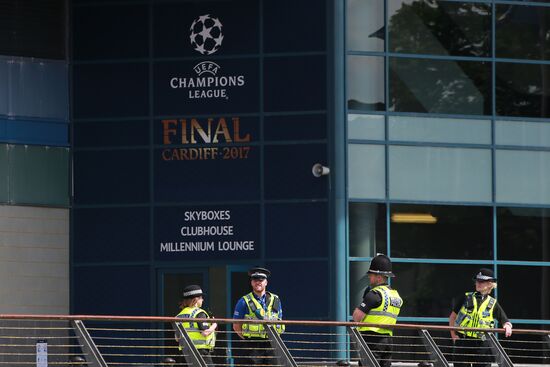 Cardiff ahead of Champions League final
