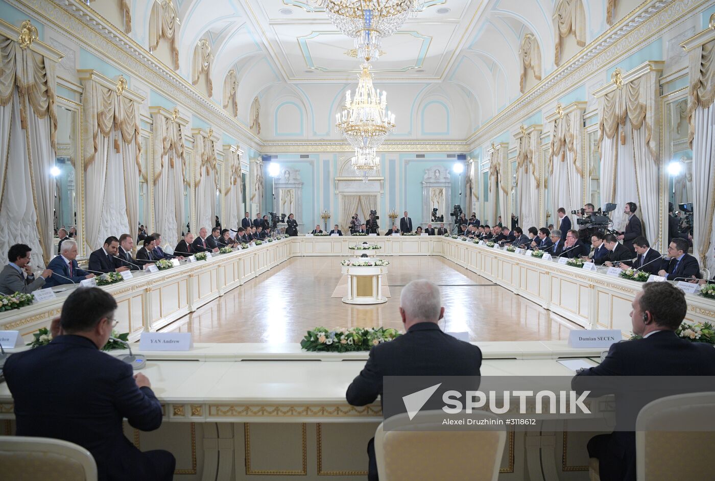 Russian President Vladimir Putin attends 2017 St. Petersburg International Economic Forum