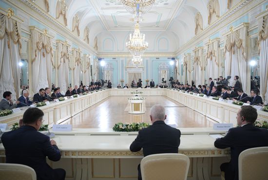 Russian President Vladimir Putin attends 2017 St. Petersburg International Economic Forum