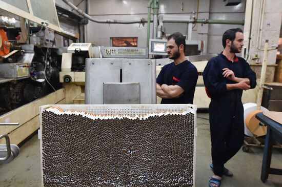 Tobacco factory in Latakia