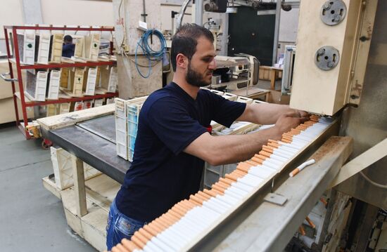 Tobacco factory in Latakia