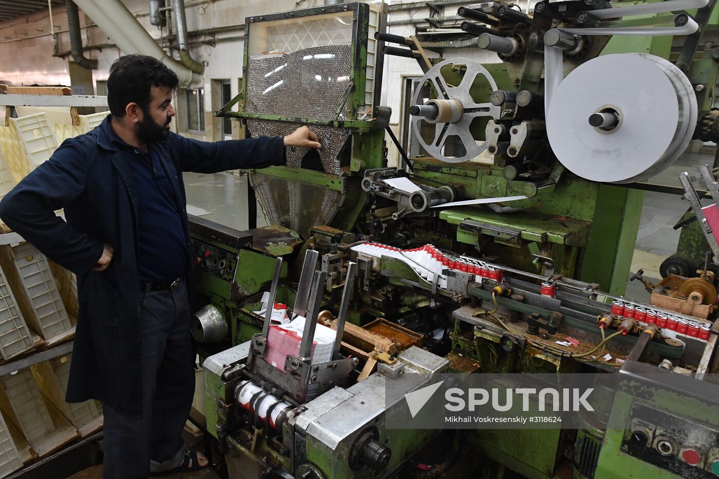 Tobacco factory in Latakia