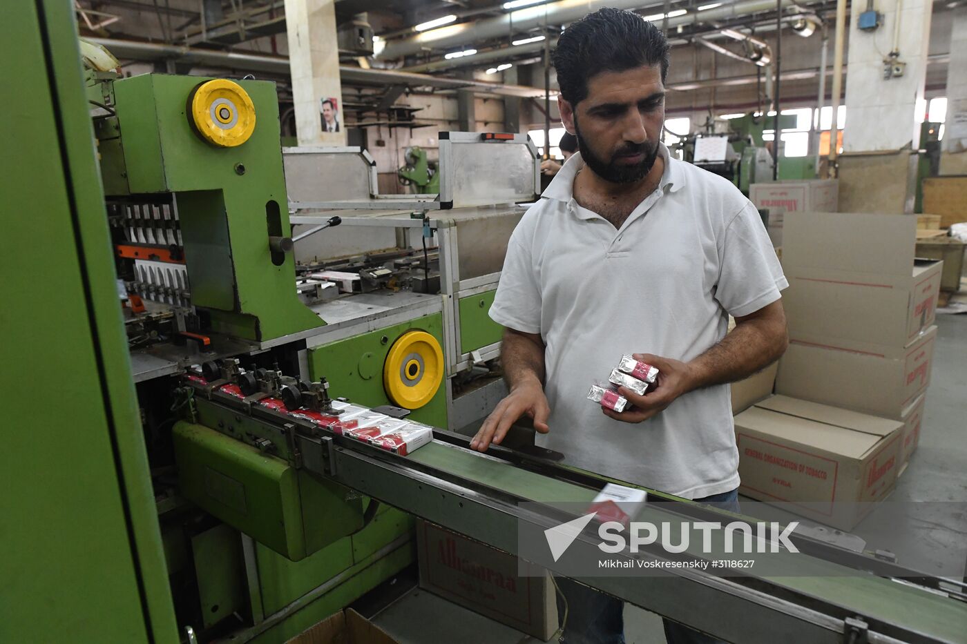 Tobacco factory in Latakia