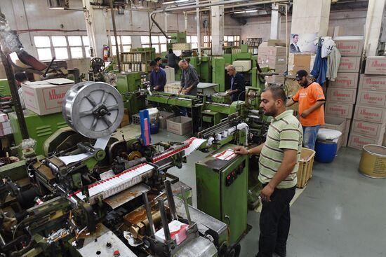 Tobacco factory in Latakia