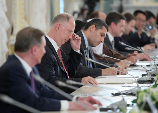 Russian President Vladimir Putin attends 2017 St. Petersburg International Economic Forum