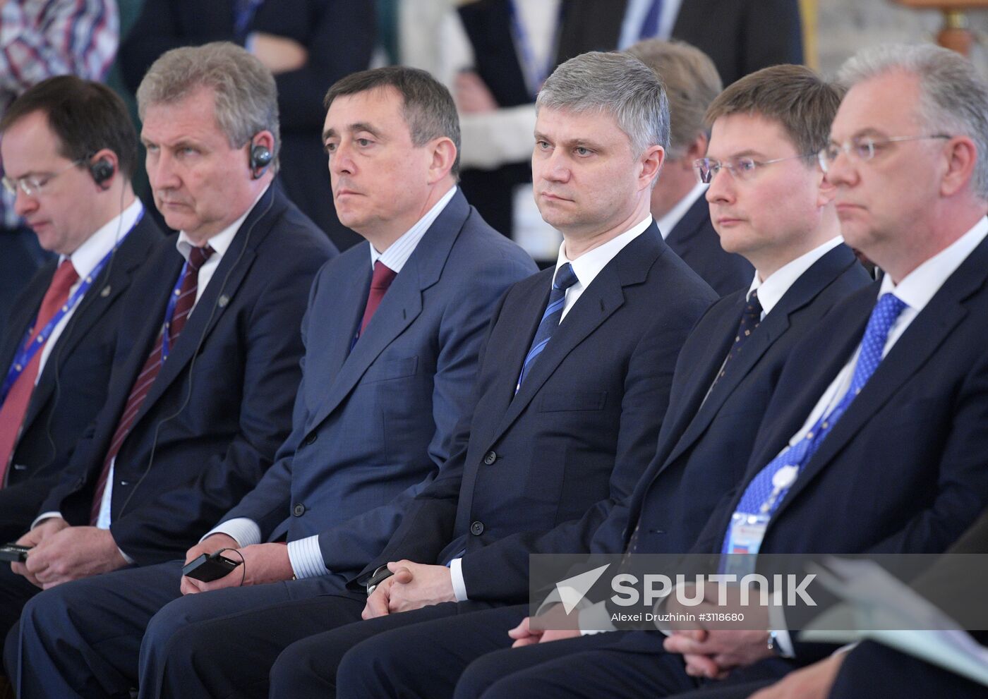 Russian President Vladimir Putin attends 2017 St. Petersburg International Economic Forum