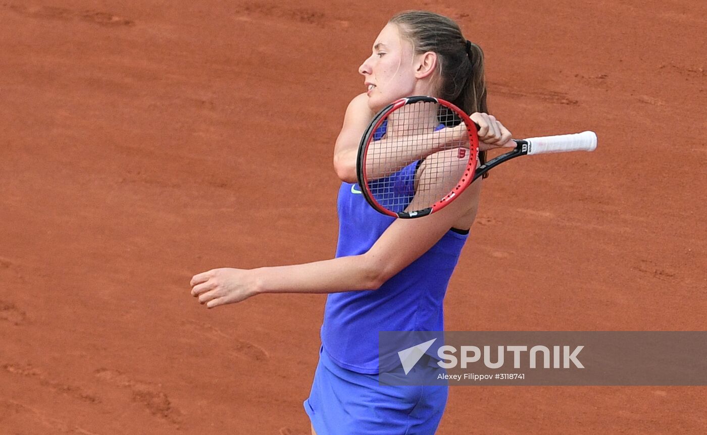 Tennis. Rolland Garros. Day Five