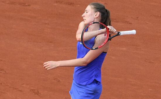 Tennis. Rolland Garros. Day Five