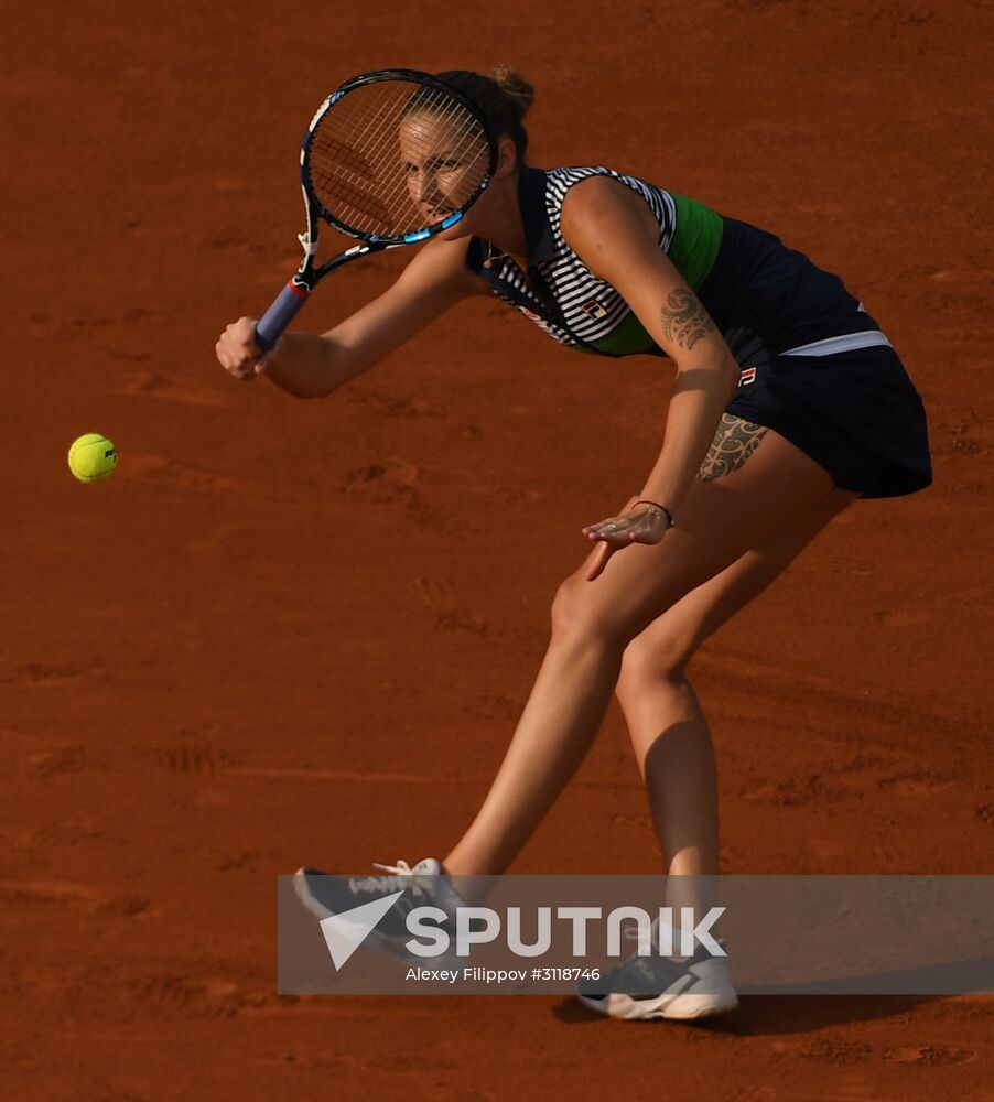 Tennis. Rolland Garros. Day Five