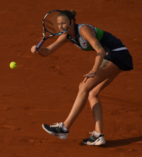 Tennis. Rolland Garros. Day Five